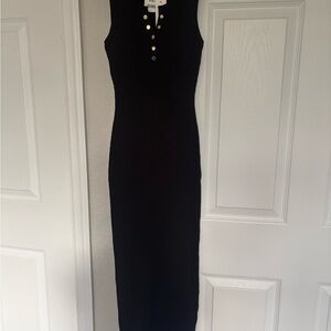 Black Casual Tank Dress